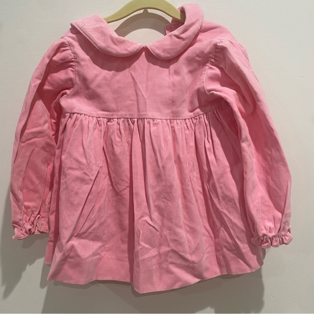 VINTAGE Tiny Totts Velvet Pink Dress